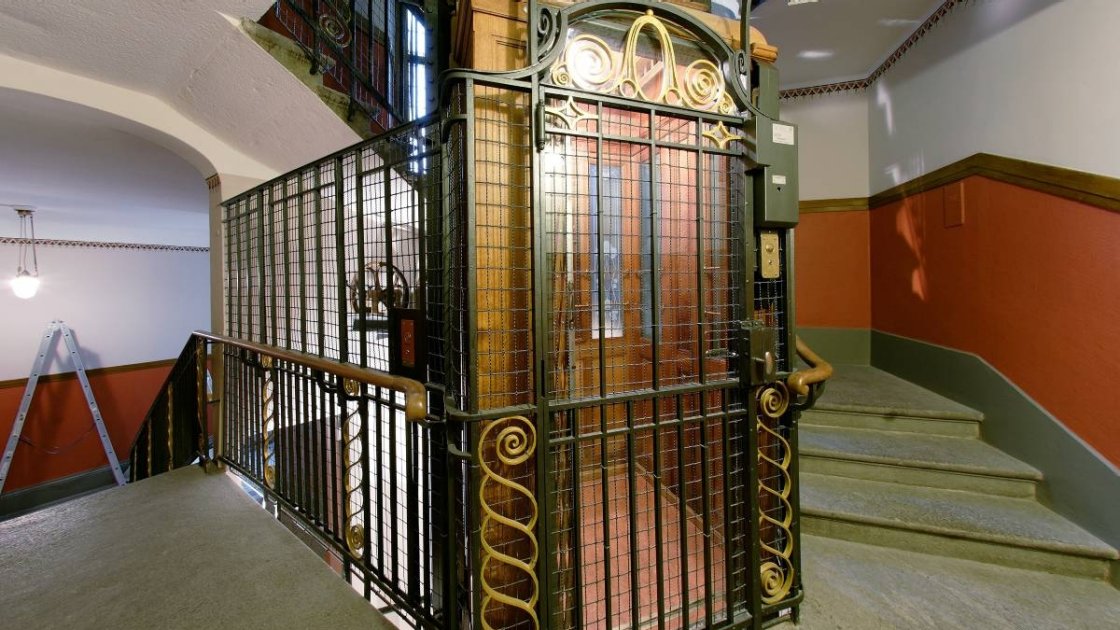 Oldest passenger elevator in Switzerland still running Schindler Group